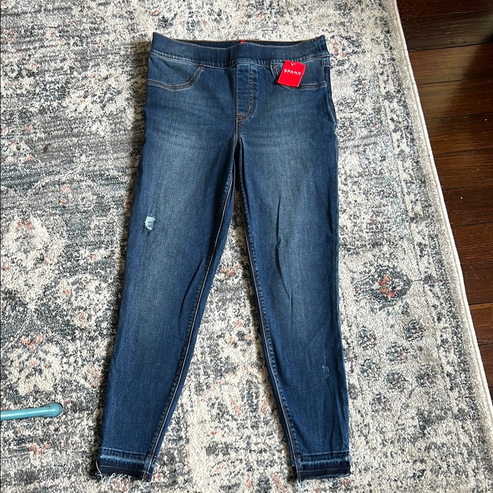 Spanx Women's Distressed Denim Legging